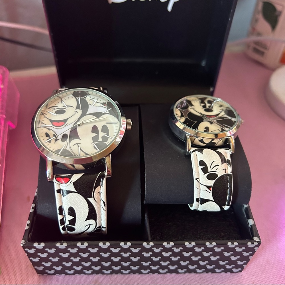 Sold* Disney Mickey Mouse Watch Set